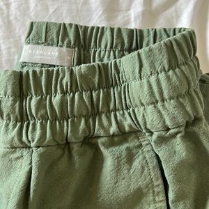 Everlane organic cotton pull on pants